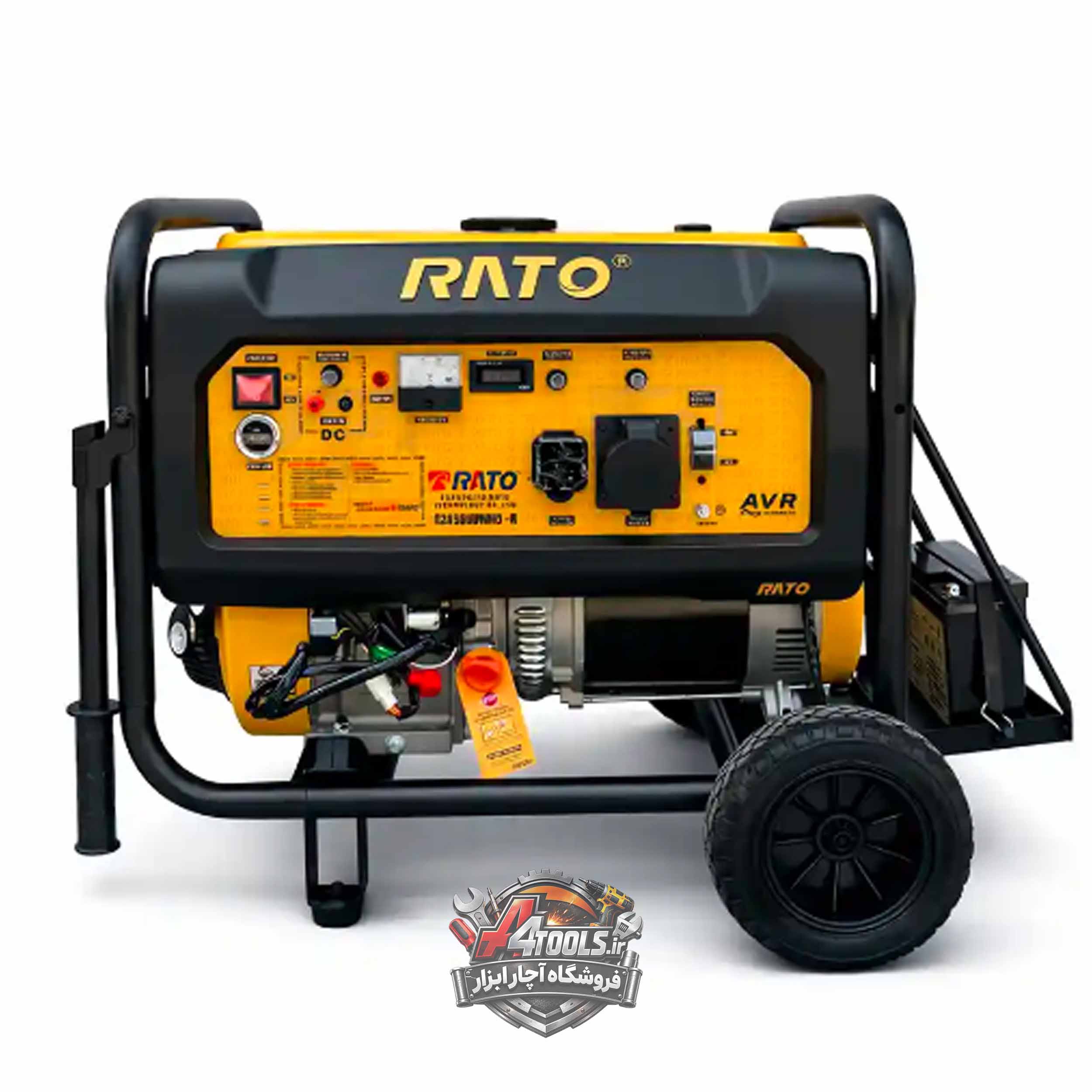 موتور برق بنزینی 9.5 کیووات صنعتی راتو R20500DWHB